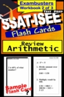 Image for SSAT-ISEE Test Prep Arithmetic Review--Exambusters Flash Cards--Workbook 2 of 3