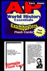 Image for AP World History Test Prep Review--Exambusters Flash Cards