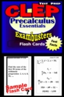 Image for CLEP Precalculus Test Prep Review--Exambusters Flash Cards