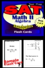 Image for SAT 2 Math Level II Test Prep Review--Exambusters Algebra 1 Flash Cards--Workbook 1 of 2