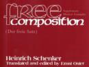Image for Free compositionVolume III of New musical theories and fantasies