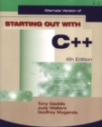 Image for Starting Out with C++ : Alternate