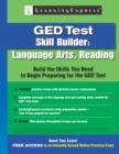Image for GED Test Skill Builder: Language Arts, Reading