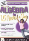 Image for Algebra in 15 Minutes a Day