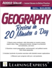 Image for Geography Review in 20 Minutes a Day