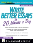 Image for Write Better Essays in 20 Minutes a Day