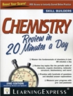 Image for Chemistry Review in 20 Minutes a Day