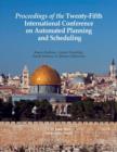 Image for Proceedings of the Twenty-Fifth International Conference on Automated Planning and Scheduling