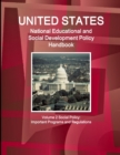 Image for US National Educational and Social Development Policy Handbook Volume 2 Social Policy