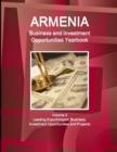 Image for Armenia Business and Investment Opportunities Yearbook Volume 2 Leading Export-Import, Business, Investment Opportunities and Projects
