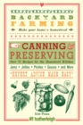 Image for Backyard Farming: Canning &amp; Preserving