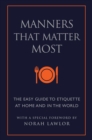 Image for Manners That Matter Most