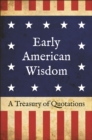 Image for Early American Wisdom