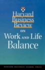 Image for Harvard business review on work and life balance