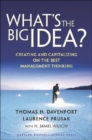 Image for What&#39;s the Big Idea