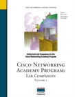 Image for Cisco Networking Academy Program:Lab Companion, Volume I