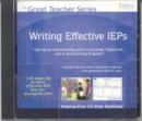 Image for Writing Effective IEPs