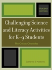 Image for Challenging Science and Literacy Activities for K-9 Students - The Cricket Chronicles