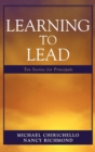 Image for Learning to Lead : Ten Stories for Principals