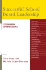 Image for Successful School Board Leadership