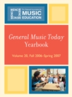 Image for General Music Today Yearbook