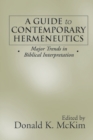 Image for A Guide to Contemporary Hermeneutics