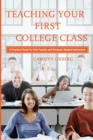 Image for Teaching Your First College Class