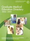 Image for Graduate Medical Education Directory 2004-2005
