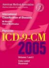 Image for AMA Physician ICD-9-CM 2005 : v.1 &amp; 2
