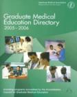 Image for Graduate Medical Education Directory 2005-2006
