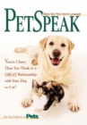 Image for Petspeak  : share your pet&#39;s secret language!