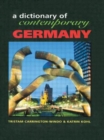 Image for Dictionary of Contemporary Germany