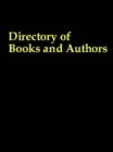 Image for Fitzroy Dearborn Directory of Books and Authors
