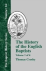 Image for History of the English Baptists - Vol. 1