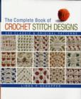 Image for Complete Book of Crochet Stitch Designs