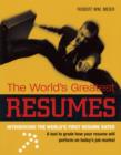 Image for World&#39;s greatest resumes