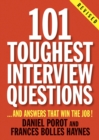 Image for 101 toughest interview questions  : --and answers that win the job!