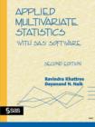 Image for Applied Multivariate Statistics with SAS(R) Software, Second Edition