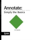 Image for Annotate : Simply the Basics