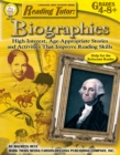 Image for Reading Tutor, Grades 4 - 8: Biographies