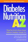 Image for Diabetes Nutrition a to Z