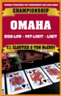 Image for Championship Omaha : Omaha High-Low, Pot-Limit Omaha and Limit Omaha High