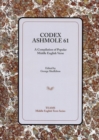 Image for Codex Ashmole 61 : A Compilation of Popular Middle English Verse