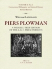 Image for Piers Plowman, a parallel-text edition of the A, B, C and Z versions : Volume II, Part 2: Commentary, Bibliography and Indexical Glossary