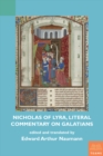 Image for Nicholas of Lyra, Literal Commentary on Galatians