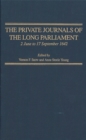 Image for The Private Journals of the Long Parliament volume 3