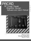 Image for PACAD: RF Linear Power Amplifier Design, Software and User&#39;s Manual