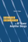 Image for Advanced techniques in RF power amplifier design