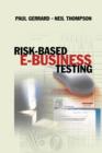 Image for Risk-based E-business Testing.