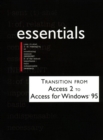Image for Transition from Access 3 to Access for Windows 95 Essentials